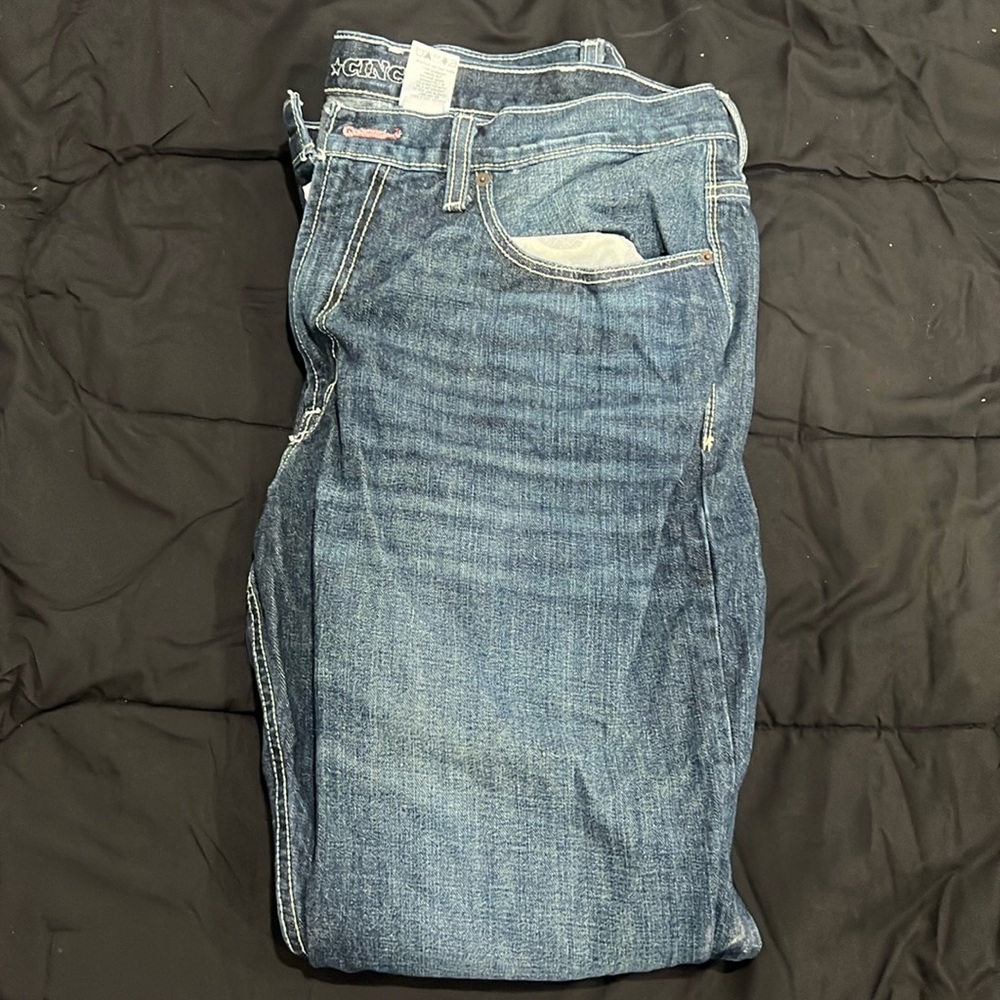 Selling white label cinch jeans size 40/34